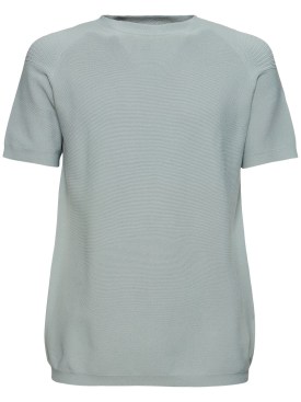 Alphatauri: Fosos t-shirt - Dusty Mint - men_0 | Luisa Via Roma