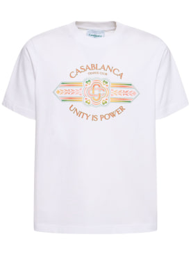 casablanca - t-shirts - homme - nouvelle saison