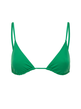 Eres: Haut de bikini triangle Mouna - Vert - women_0 | Luisa Via Roma