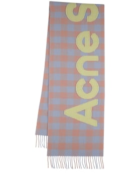 acne studios - scarves & wraps - women - ss24