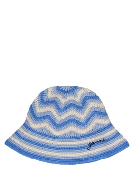 ganni - hats - women - new season