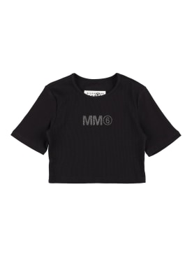 mm6 maison margiela - t-shirts - junior-mädchen - f/s 24