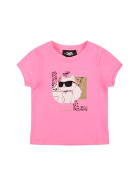 karl lagerfeld - t-shirts & tanks - toddler-girls - ss24