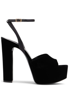 saint laurent - plateauschuhe - damen - f/s 24