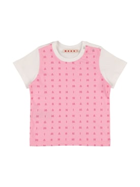 marni junior - t-shirts & tanks - baby-girls - ss24