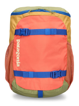 Patagonia: 18L recycled tech backpack - Red/Multi - kids-boys_0 | Luisa Via Roma