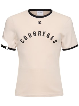 courreges - tシャツ - メンズ - 春夏24