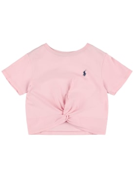 polo ralph lauren - t-shirts & tanks - kids-girls - ss24