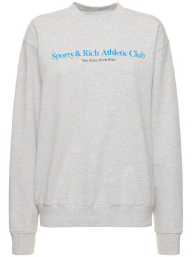 sporty & rich - sports sweatshirts - women - new season