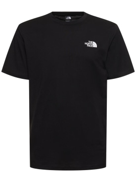 The North Face: Printed Redbox t-shirt - Tnf Black - men_0 | Luisa Via Roma