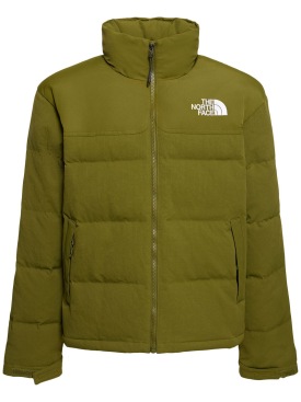 The North Face: Doudoune 92 Crinkle - Forest Olive - men_0 | Luisa Via Roma