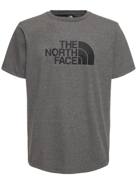 The North Face: T-shirt à manches courtes Easy - Tnf Medium Grey - men_0 | Luisa Via Roma