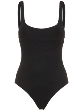 Loulou Studio: Apollon one-piece swimsuit - Black - women_0 | Luisa Via Roma
