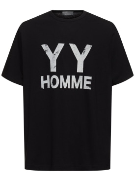 yohji yamamoto - t恤 - 男士 - 24春夏