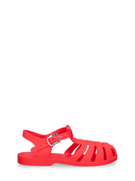 Liewood: Rubber jelly sandals - Red - kids-girls_0 | Luisa Via Roma