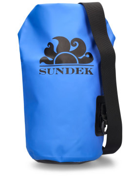 SUNDEK: 5L Livermore waterproof tube bag - Blue - men_0 | Luisa Via Roma