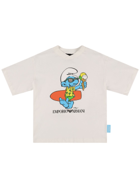 emporio armani - t-shirts - kids-boys - ss24