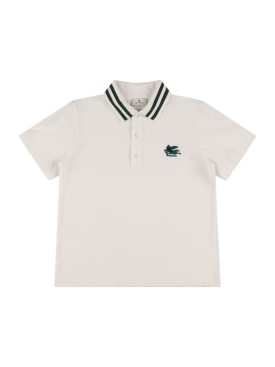 etro - polo shirts - junior-boys - ss24