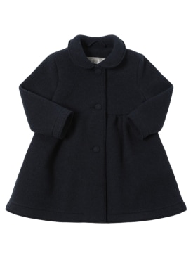 Il Gufo: Wool blend cloth coat - Grey - kids-girls_0 | Luisa Via Roma