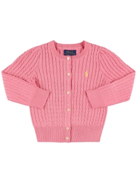 polo ralph lauren - knitwear - kids-girls - ss24
