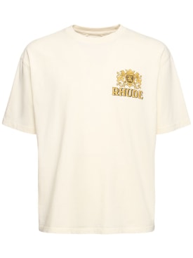 rhude - t-shirt - erkek - ss24