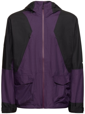 The North Face: Soukuu packable light shell jacket - Purple/Black - men_0 | Luisa Via Roma