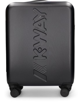 K-Way: Petite valise cabine - Black Pure - men_0 | Luisa Via Roma