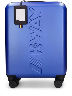 K-Way: Petite valise cabine - Bleu Roi - men_0 | Luisa Via Roma