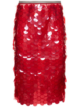 16arlington: Delta圆形亮片半身裙 - 红色 - women_0 | Luisa Via Roma
