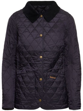 BARBOUR: Annandale quilted jacket - Blue - women_0 | Luisa Via Roma