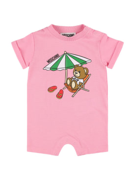 moschino - barboteuses - kid fille - pe 24