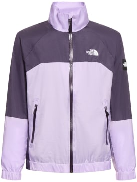 The North Face: Giacca Wind Shell con zip - Light Lilac - men_0 | Luisa Via Roma