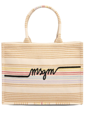 msgm - beach bags - women - ss24