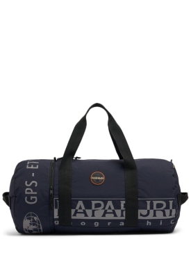 Napapijri: H-Salinas科技织物行李包 - 蓝色 - men_0 | Luisa Via Roma