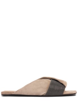 brunello cucinelli - sandalen & sandaletten - damen - f/s 24