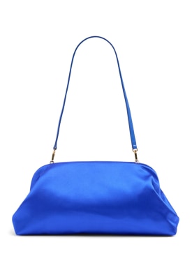 Philosophy Di Lorenzo Serafini: Duchesse satin shoulder bag - Blue - women_0 | Luisa Via Roma