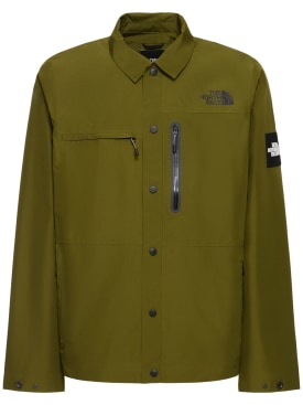The North Face: Techno-Overshirt „Amos“ - Forest Olive - men_0 | Luisa Via Roma