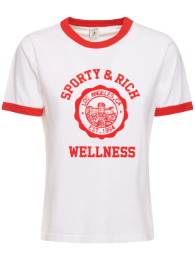 sporty & rich - t-shirts - women - ss24