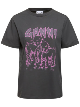 ganni - 티셔츠 - 여성 - 뉴 시즌 