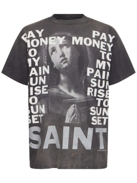 saint michael - t-shirt - erkek - ss24