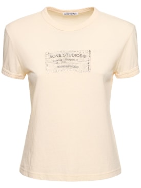 acne studios - t-shirt - kadın - new season