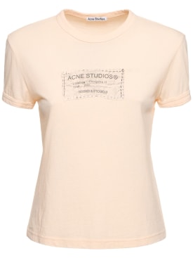 acne studios - t-shirts - damen - neue saison