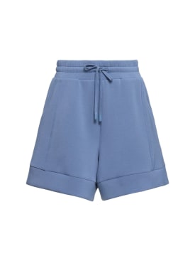 Varley: Adler shorts - Light Blue - women_0 | Luisa Via Roma