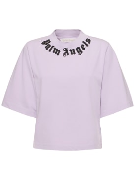 palm angels - 티셔츠 - 여성 - 뉴 시즌 