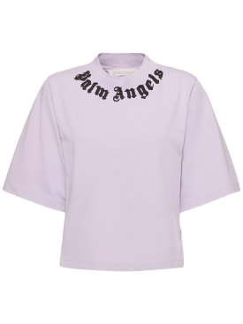 palm angels - t-shirt - kadın - new season