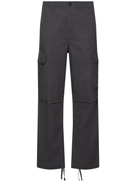 Carhartt WIP: Columbia低腰标准版型工装裤 - 石墨色 - men_0 | Luisa Via Roma
