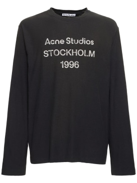 acne studios - t-shirts - homme - nouvelle saison