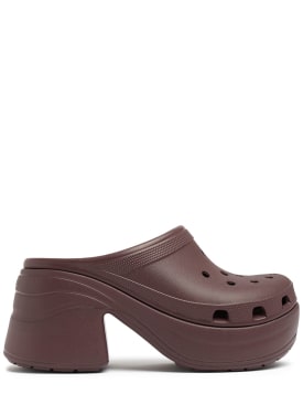 Crocs: Classic Siren高跟鞋 - 棕色 - women_0 | Luisa Via Roma