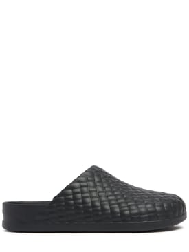 Crocs: Dylan Woven橡胶花园鞋 - 黑色 - men_0 | Luisa Via Roma