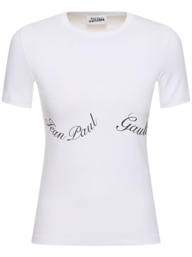 jean paul gaultier - t恤 - 女士 - 新季节